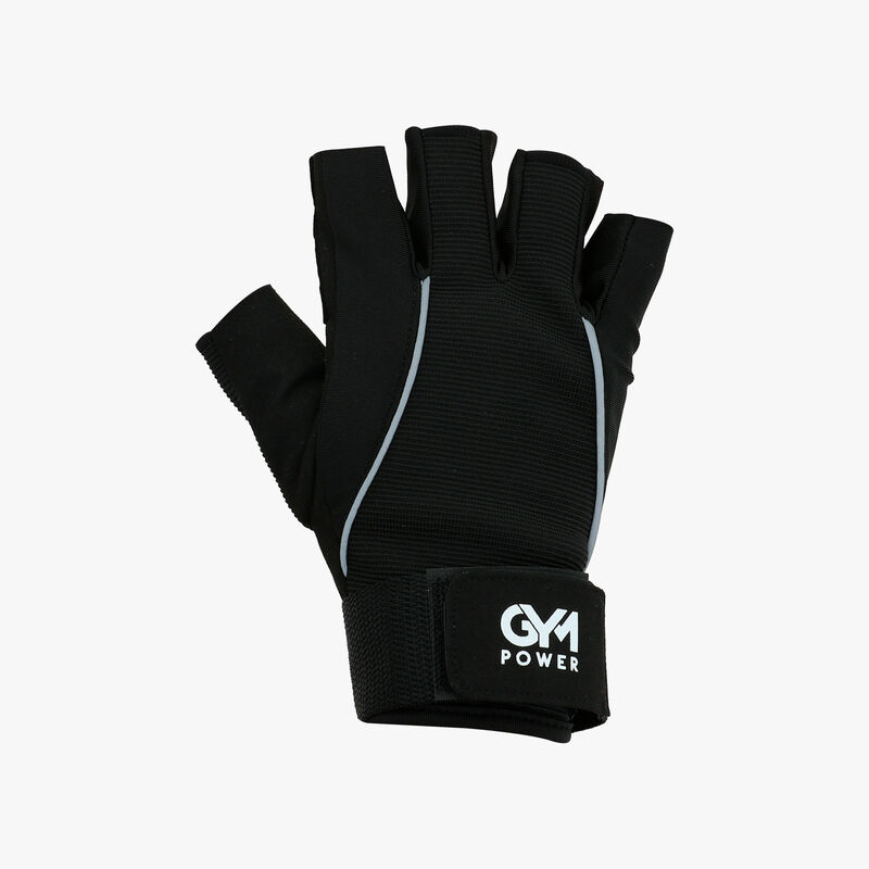 Gym Power Training Glove, NEGRO, hi-res image number null