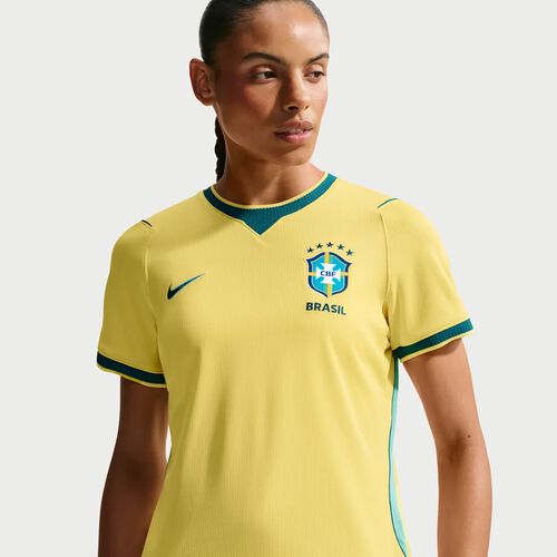 Nike Camiseta Brasil Stadium Local 2026 Mujer