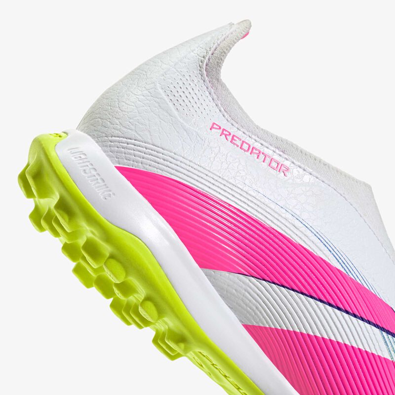 adidas Zapatillas Predator League Sin Cordones Pasto Sintético, BLANCO, hi-res image number null