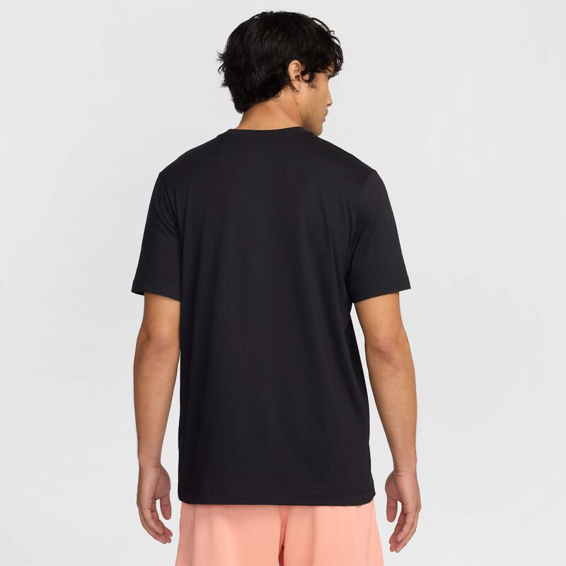 Nike Polera de Fitness, NEGRO, hi-res image number null