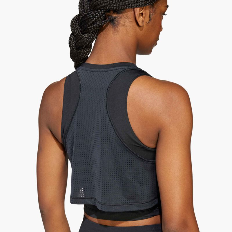 adidas Polera de Entrenamiento 2 en 1 Cool Intensity, NEGRO, hi-res image number null