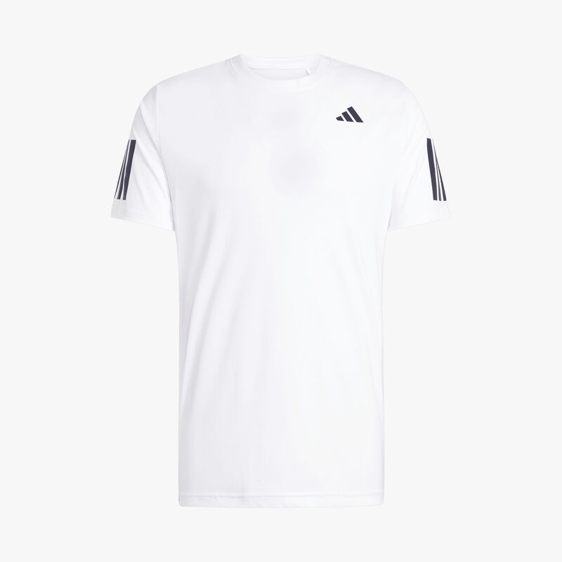 adidas Polera Club Tennis Climacool 3 bandas, BLANCO, hi-res image number null