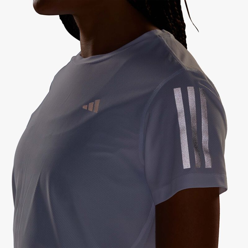 adidas Polera Own The Run, BLANCO, hi-res image number null