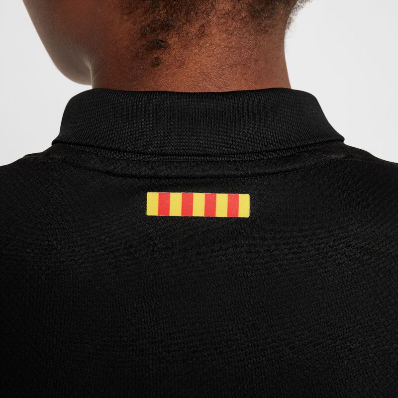 Nike Camiseta FC Barcelona Visitante 24/25 Ni&ntilde;os, NEGRO, hi-res image number null