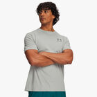 Under Armour Polera Left Chest Logo, GRIS, hi-res