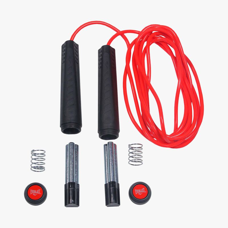 Everlast Cuerda FIT C/Pesos Ajustable 11", ROJO, hi-res image number null