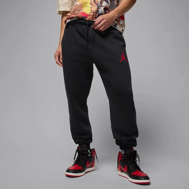 Jordan Pantal&oacute;n Jumpman Fleece, NEGRO, hi-res image number null