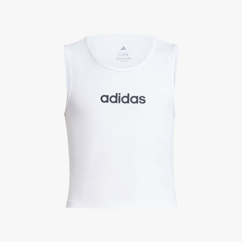 adidas Polera Essentials Adolescentes, BLANCO, hi-res image number null