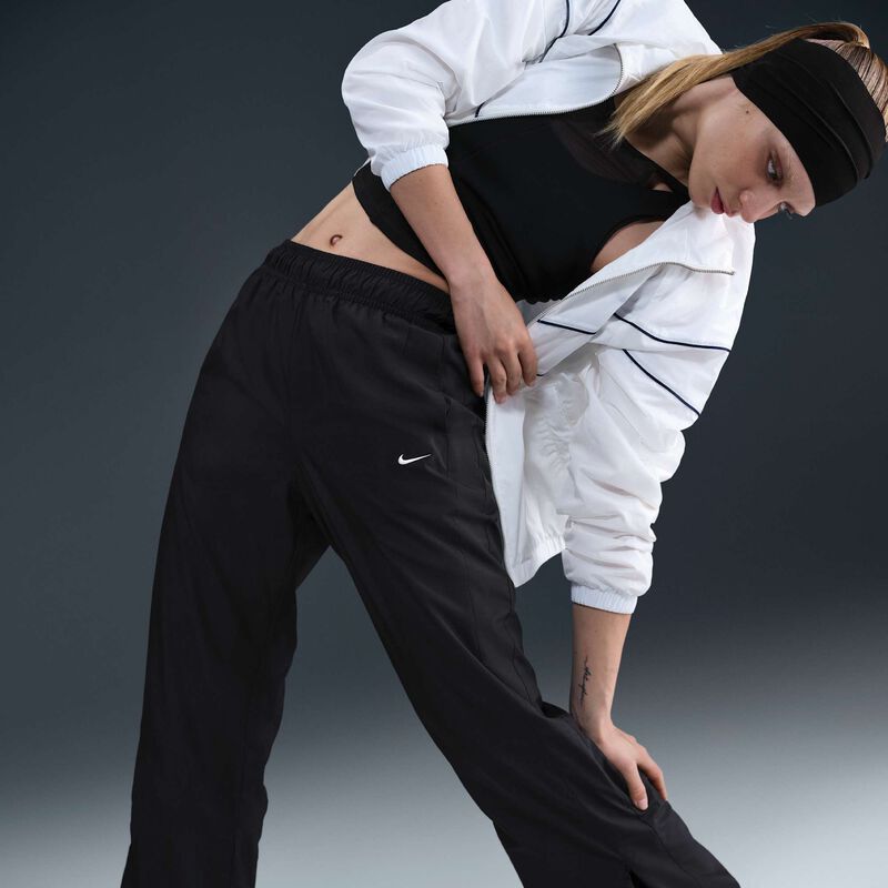 Nike Pantalón de tiro medio Classic, NEGRO, hi-res image number null