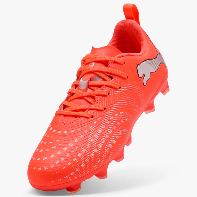Puma Zapatillas para juniors FUTURE 9 PLAY FG/AG, ROJO, hi-res image number null