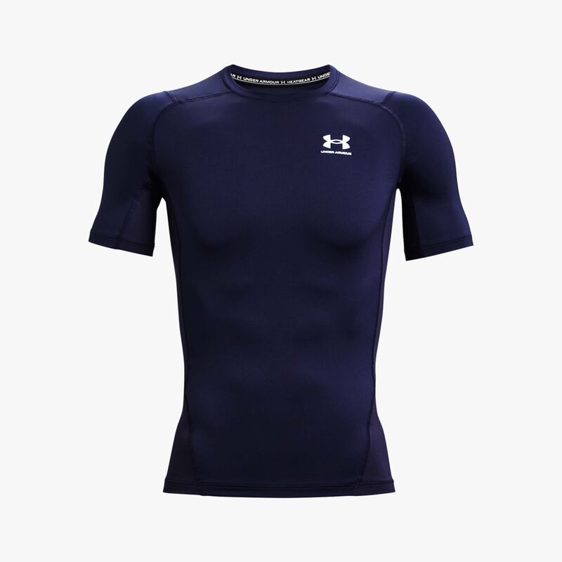 Under Armour Polera HeatGear, AZUL, hi-res image number null
