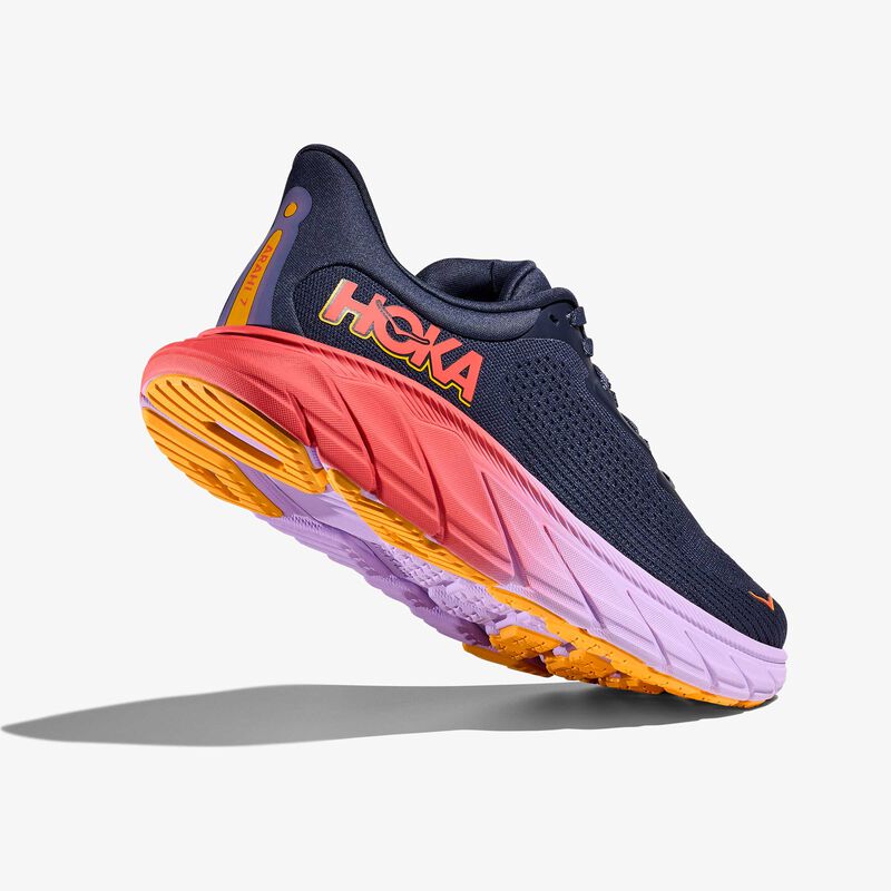 Hoka One One Zapatillas Arahi 7, AZUL, hi-res image number null