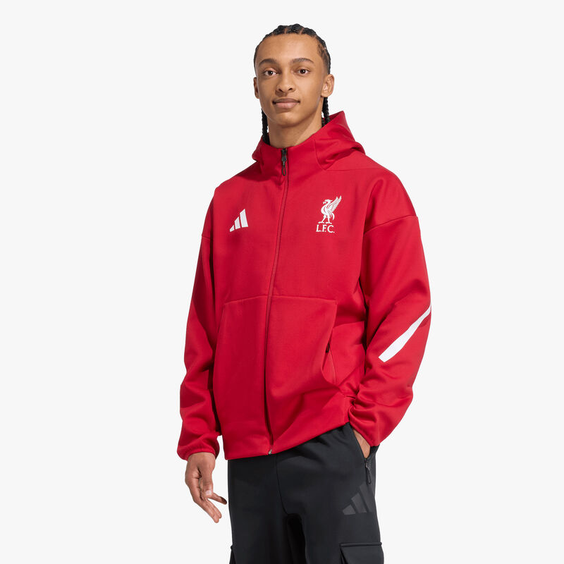 adidas Liverpool FC ADIDAS ZNE Chaqueta Anthem, ROJO, hi-res image number null