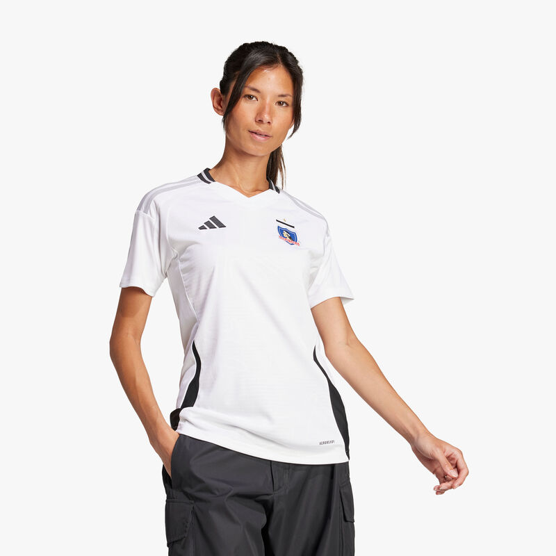 adidas Camiseta Local Colo-Colo 2025, BLANCO, hi-res image number null