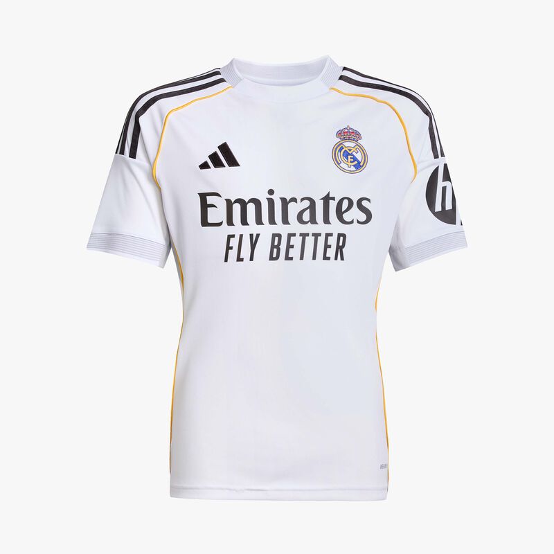 adidas Camiseta Real Madrid Visitante 25/26 Ni&ntilde;os, BLANCO, hi-res image number null