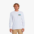 Quiksilver Polera Line Up, BLANCO, hi-res