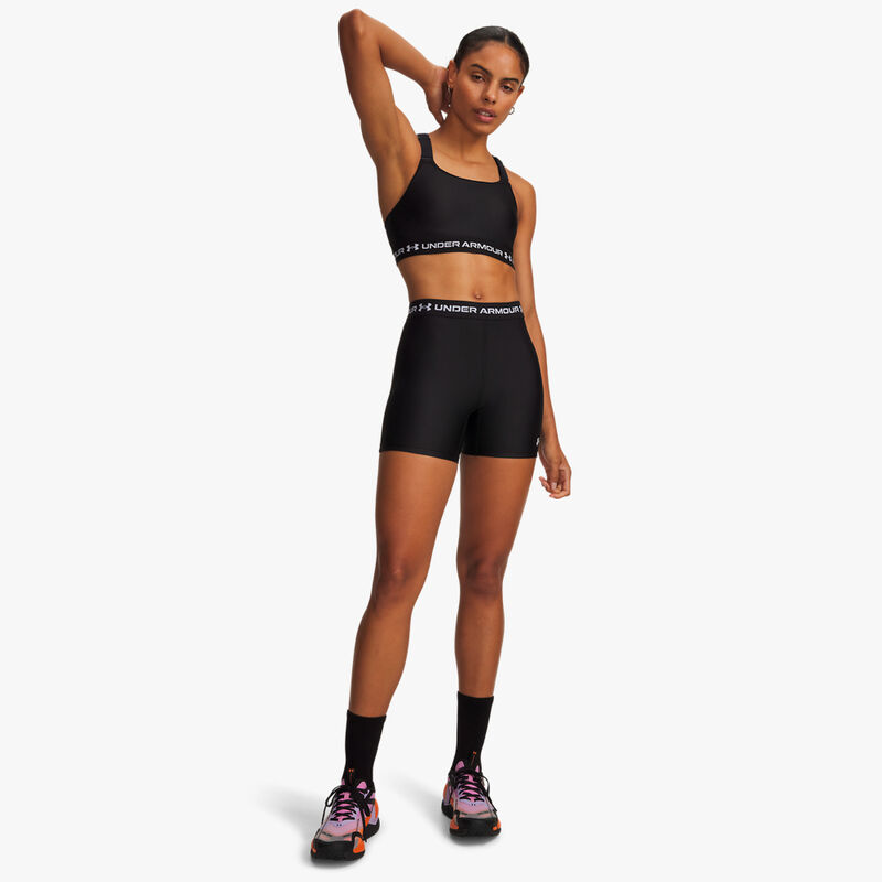 Under Armour Shorts HeatGear Middy, NEGRO, hi-res image number null