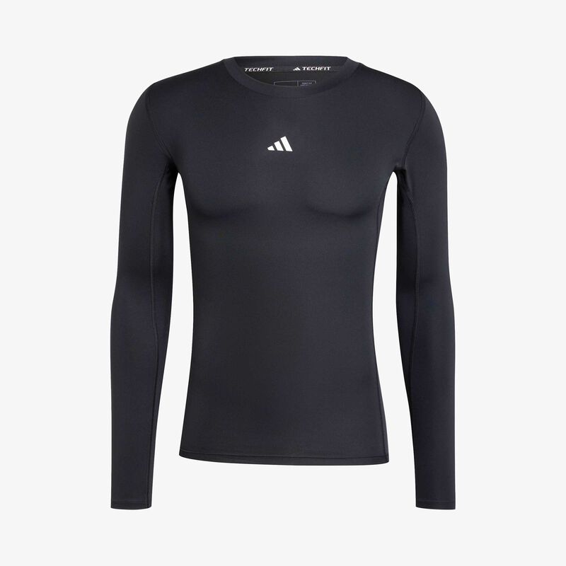 adidas Polera Compresi&oacute;n Techfit, NEGRO, hi-res image number null
