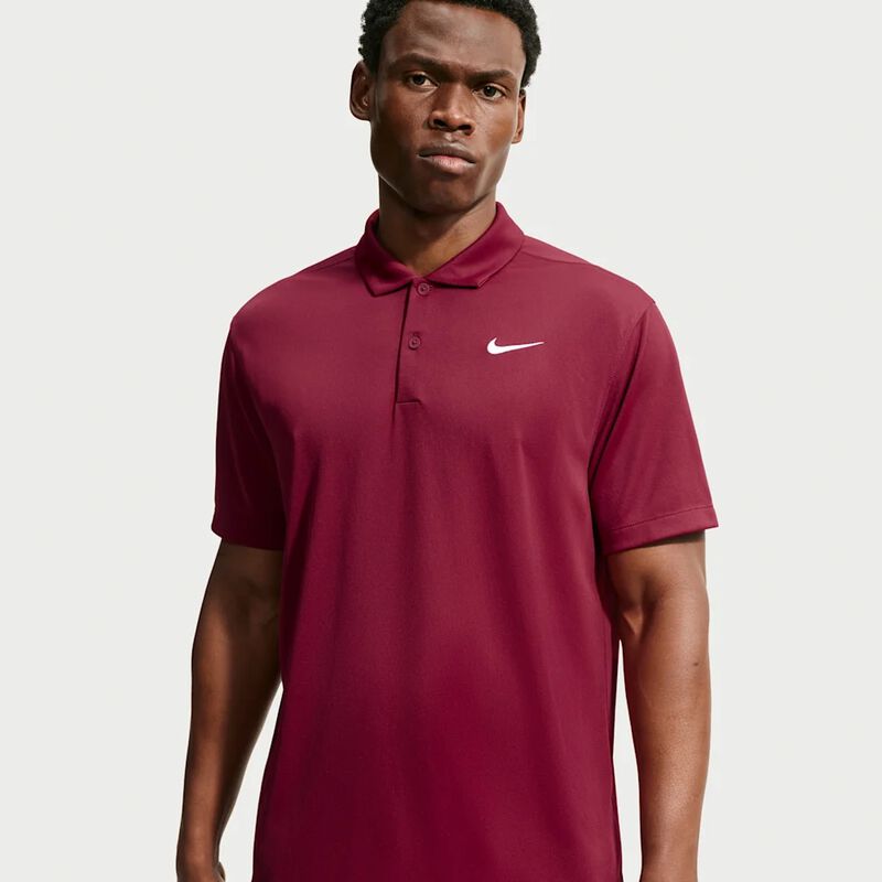 NikeCourt Polera de tenis Dri-FIT, ROJO, hi-res image number null