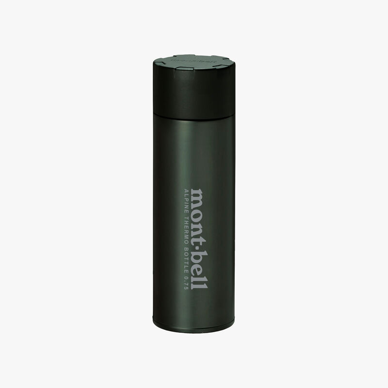 Mont-Bell Botella Térmica Alpine 0.75L, NEGRO, hi-res image number null