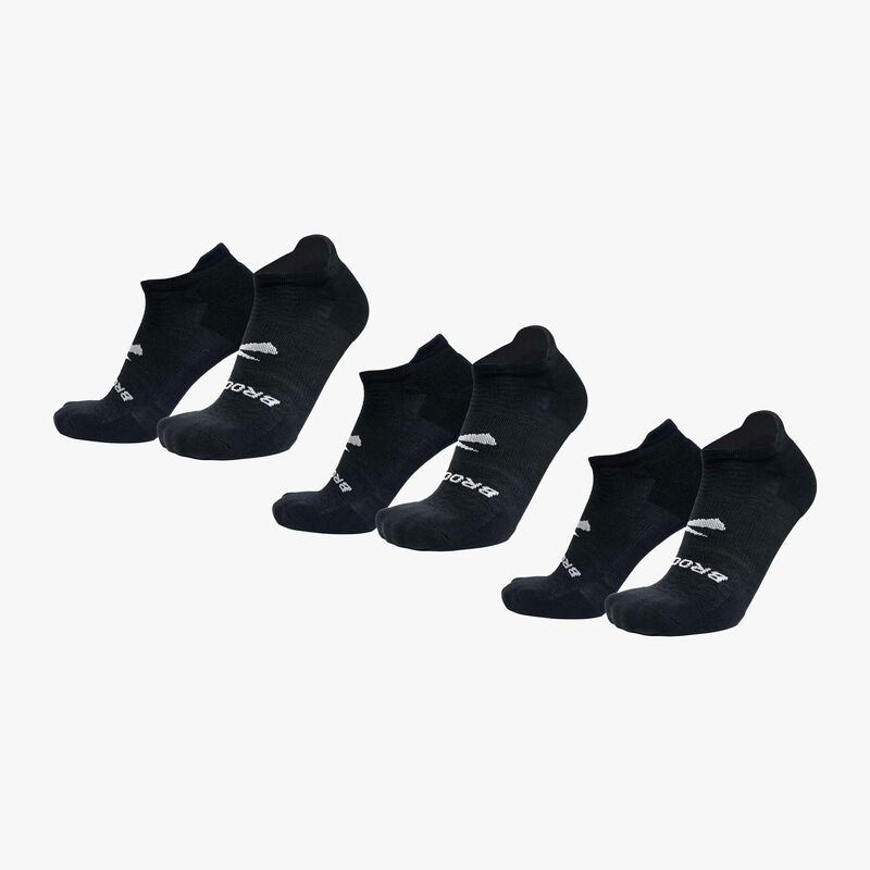 Brooks Run In Invisibles 3 Pares, NEGRO, hi-res image number null