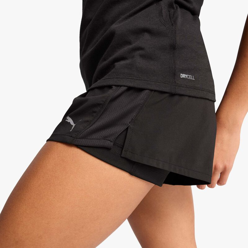 Puma Shorts de Running 2 en 1 VELOCITY, NEGRO, hi-res image number null