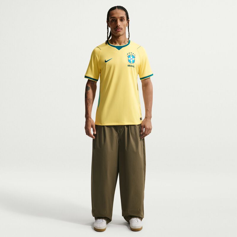 Nike Camiseta Brasil Stadium Local 2026, AMARILLO, hi-res image number null