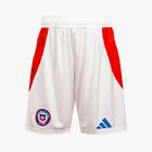 adidas Shorts Chile 2024 Visitante Juvenil, BLANCO, hi-res