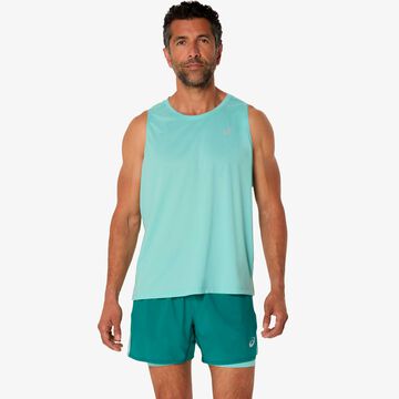 Asics Polera Silver Singlet