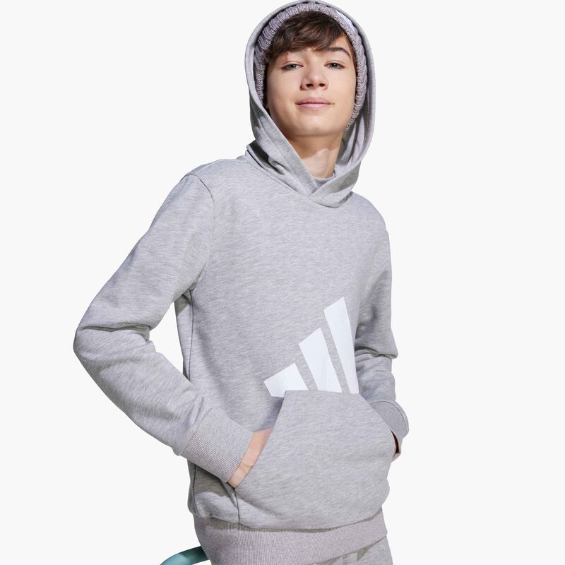 adidas Poler&oacute;n Essentials Ni&ntilde;os, GRIS, hi-res image number null