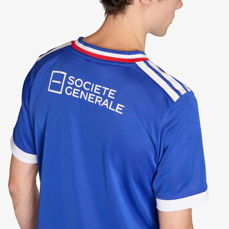 adidas Camiseta de Rugby Local Francia Versi&oacute;n Fan, AZUL, hi-res image number null