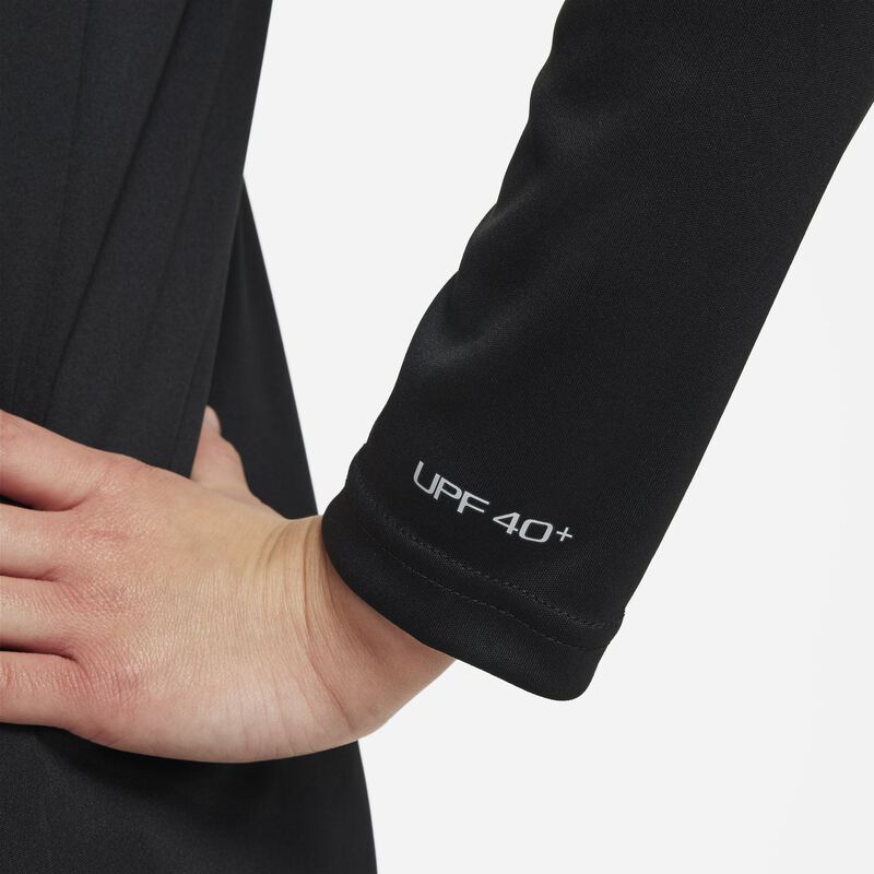 Nike Polera Swim Hydroguard, NEGRO, hi-res image number null