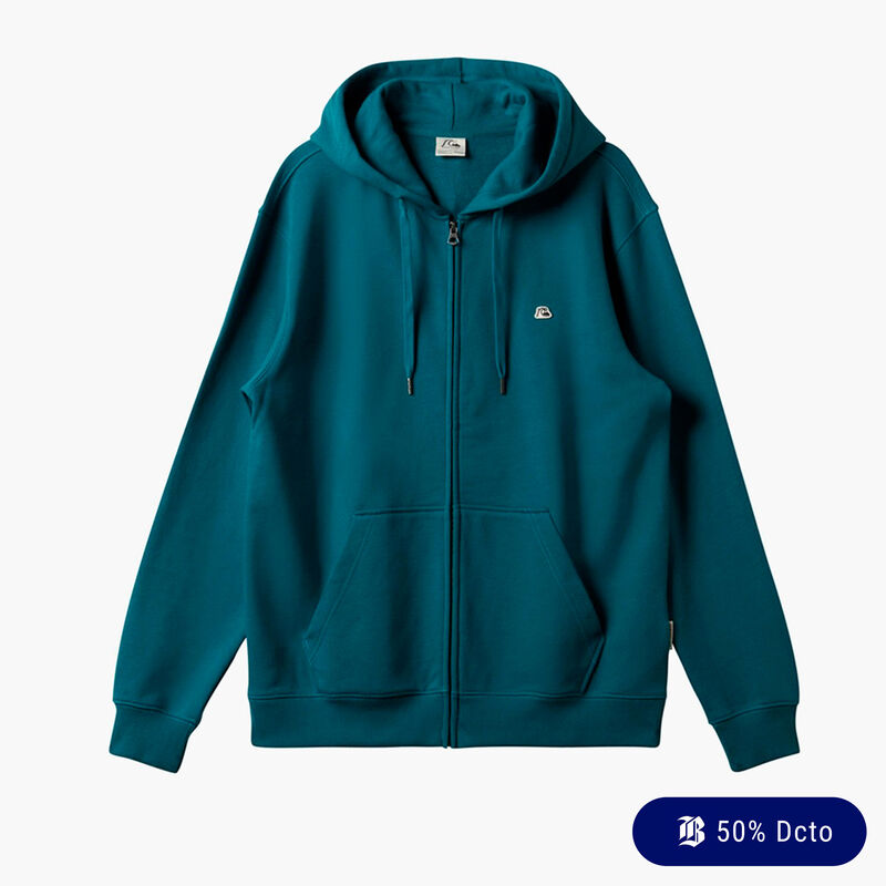 Quiksilver Polerón DNA Zip, AZUL, hi-res image number null