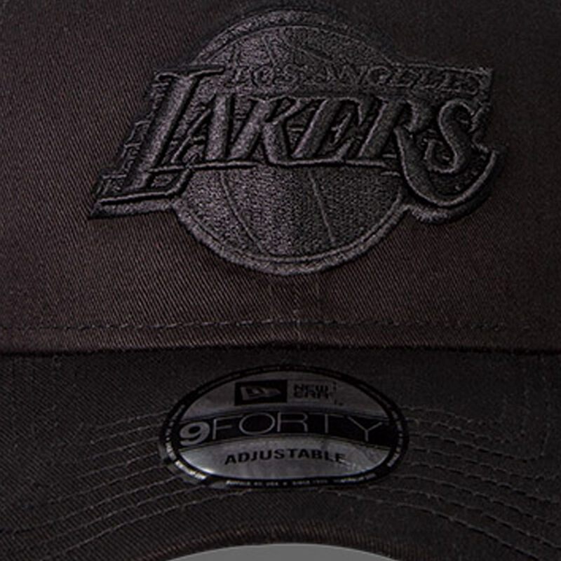 New Era Jockey Los Angeles Lakers NBA 9Forty, NEGRO, hi-res image number null