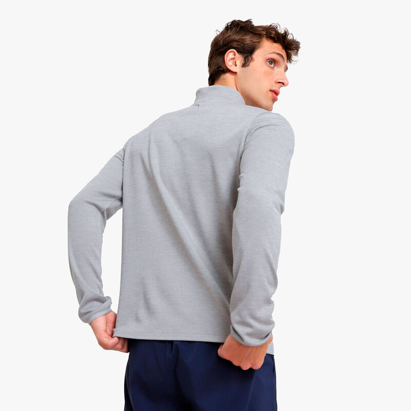 Puma Polerón Outdoor Inspired 1/2 Zip, GRIS, hi-res image number null