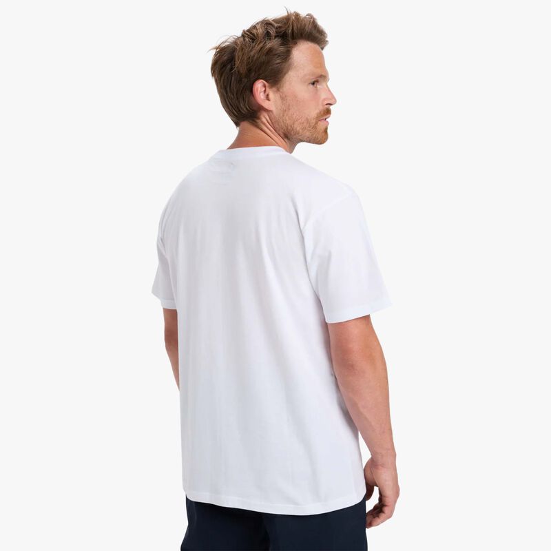 Quiksilver Polera Anchor Lockup, BLANCO, hi-res image number null