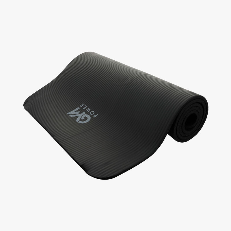 Gym Power NBR Yoga Mat, NEGRO, hi-res image number null