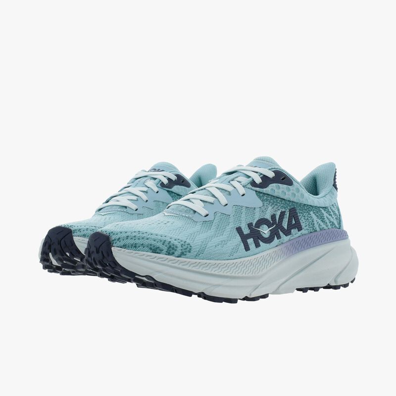 Hoka One One Zapatillas Challenger 7, AZUL, hi-res image number null