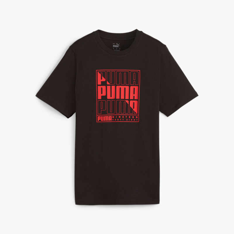 Puma Polera Graphics Box, NEGRO, hi-res image number null