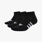 adidas Calcetines Performance Cushioned Invisibles 3 Pares, NEGRO, hi-res