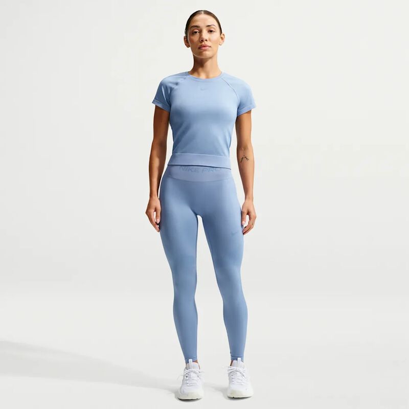 Nike Calzas Pro Seamless, AZUL, hi-res image number null