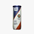 Wilson Pelota de Tenis Roland Garros Clay x3, AMARILLO, hi-res