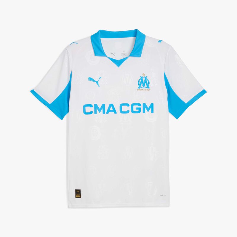 Puma Camiseta Olympique de Marseille Local 25/26, BLANCO, hi-res image number null