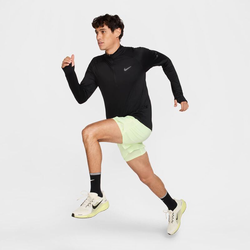 Nike Polera Dri-FIT 1/4-Zip Stride, NEGRO, hi-res image number null