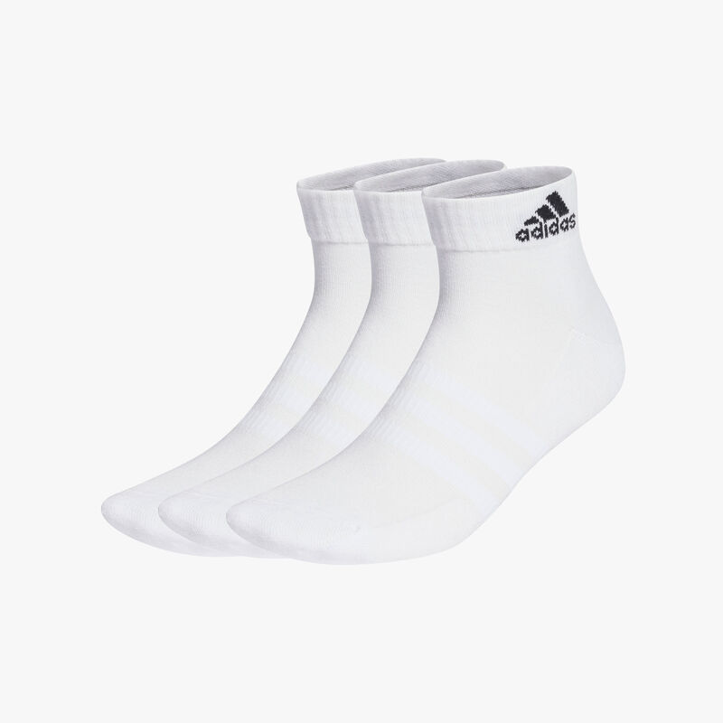 adidas Calcetines Acolchados Sportswear Tobilleras 3 Pares, BLANCO, hi-res image number null