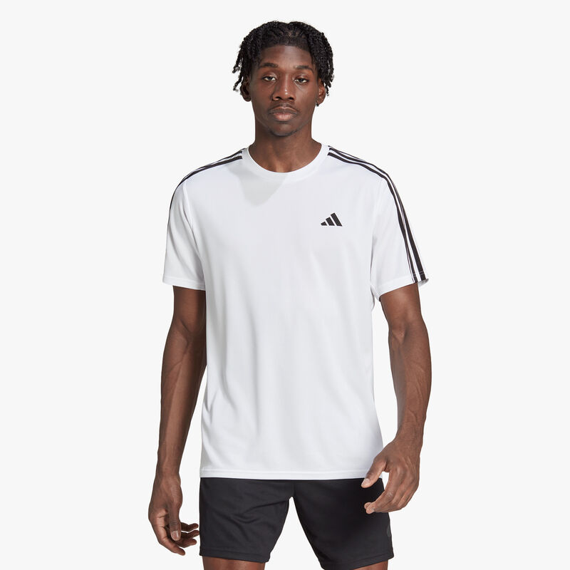 adidas Polera Train Essentials Training 3 bandas, BLANCO, hi-res image number null