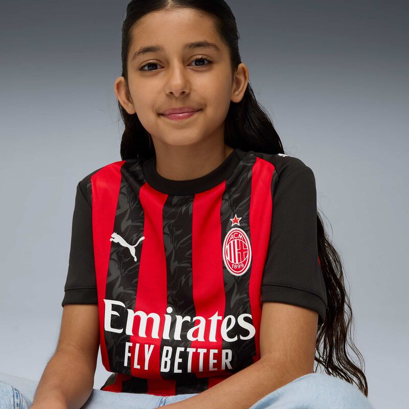 Puma Camiseta AC Milan 25/26 Local Juvenil, ROJO, hi-res image number null