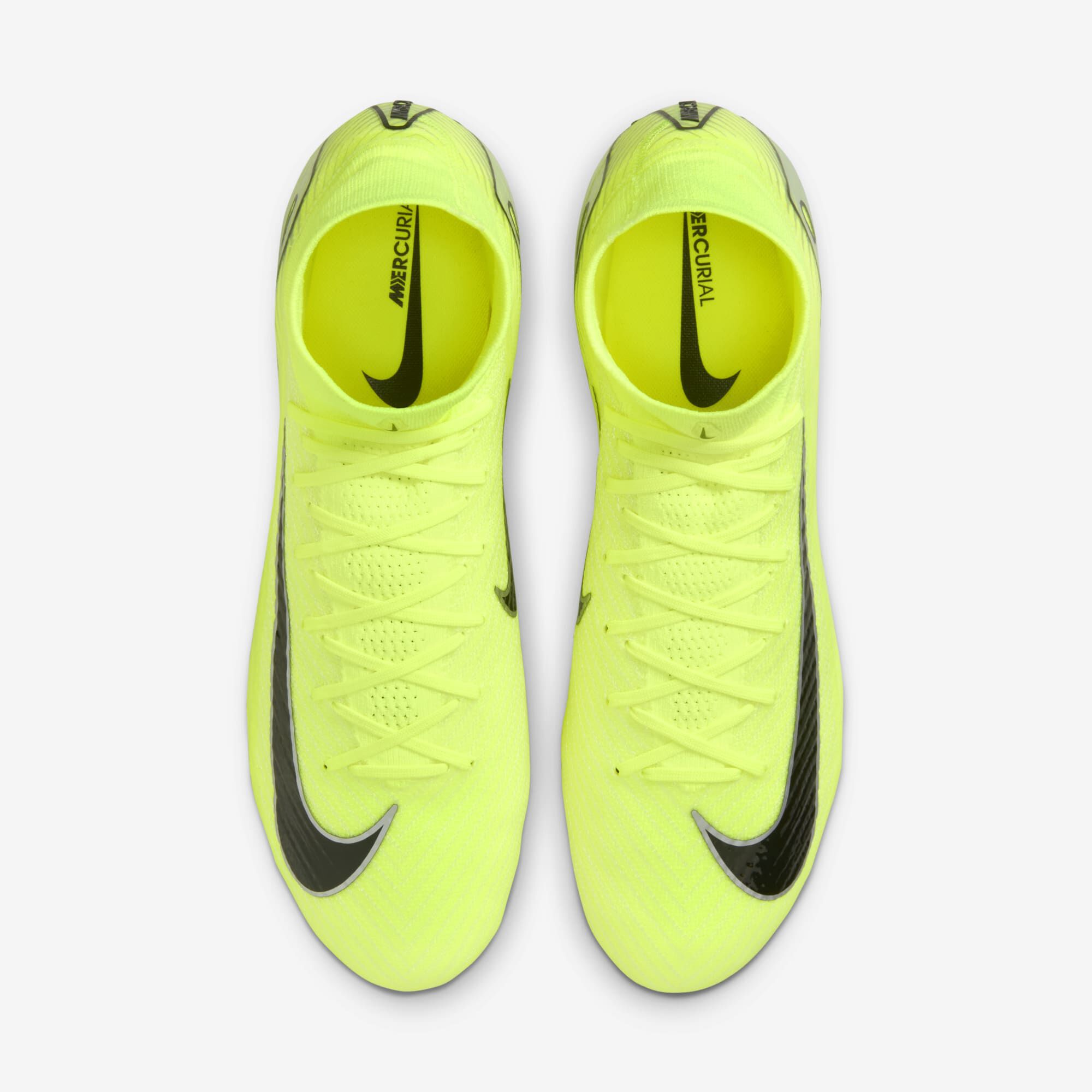 Nike mercurial verde y amarillo hot sale