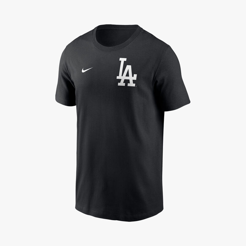 MLB Polera Los Angeles, NEGRO, hi-res image number null