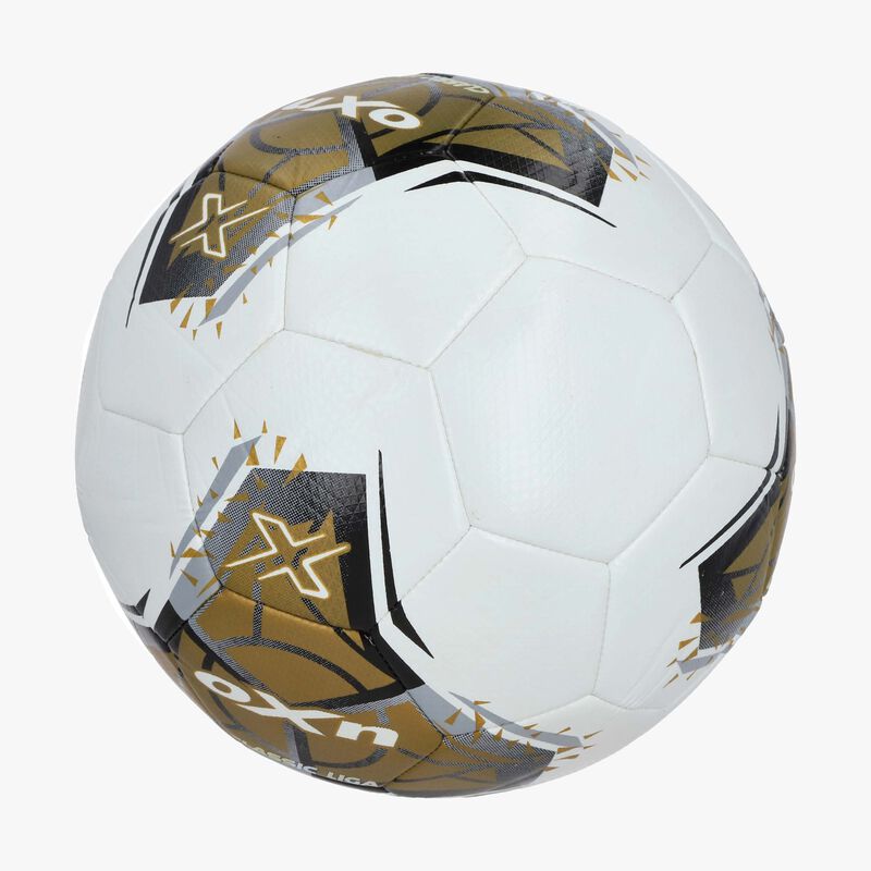 OXN Pelota de F&uacute;tbol Classic #5, BLANCO, hi-res image number null